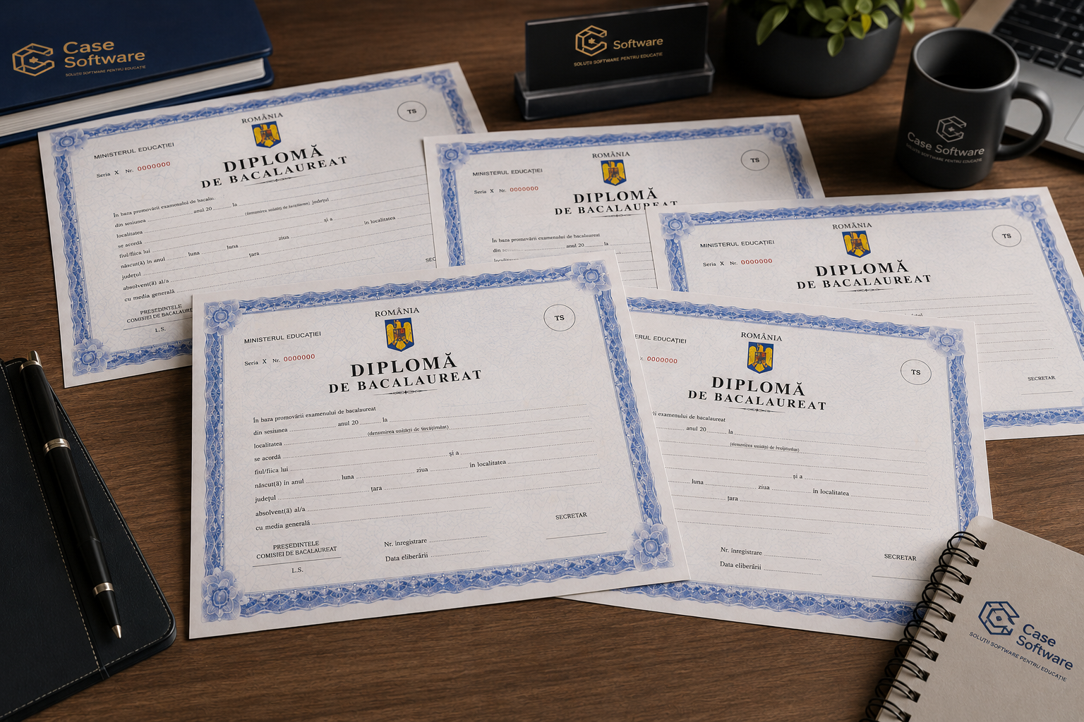 Exemplu de completare a diplomei de Bacalaureat 2025 pe verso